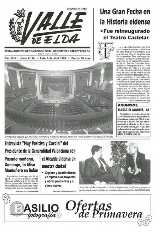 N&uacute;mero 2.146<span>9 de abril de 1999</span>