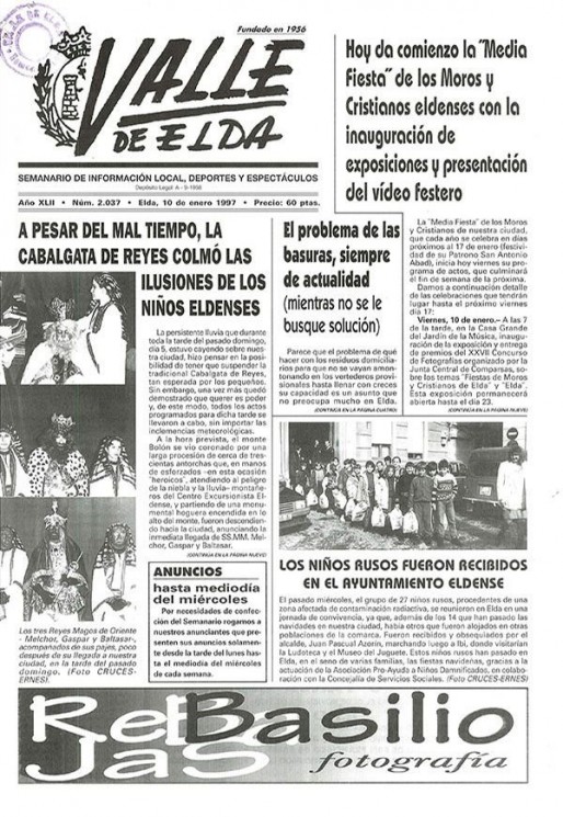 N&uacute;mero 2.037<span>10 de enero de 1997</span>
