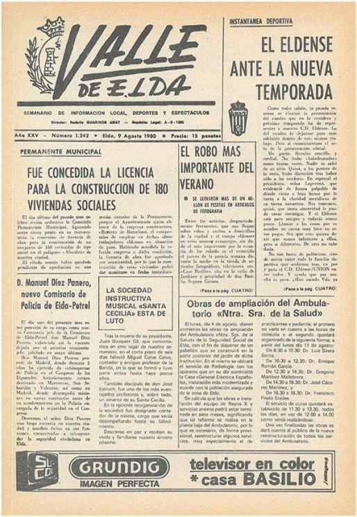 N&uacute;mero 1.242<span>9 de agosto de 1980</span>
