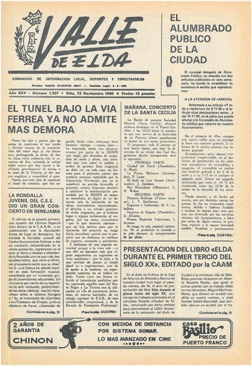 N&uacute;mero 1.257<span>22 de noviembre de 1980</span>