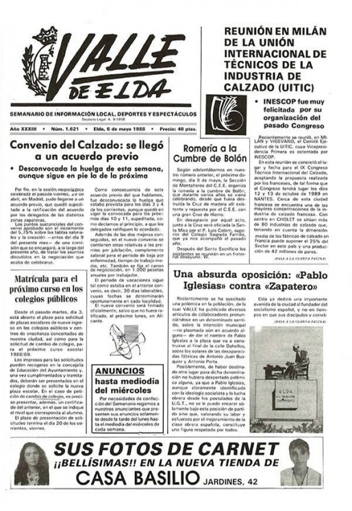 N&uacute;mero 1.621<span>6 de mayo de 1988</span>