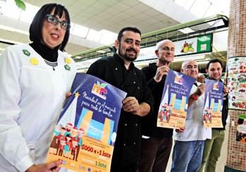 El Mercado Central repartir&aacute; 5.000 euros y un lote de productos navide&ntilde;os entre sus clientes