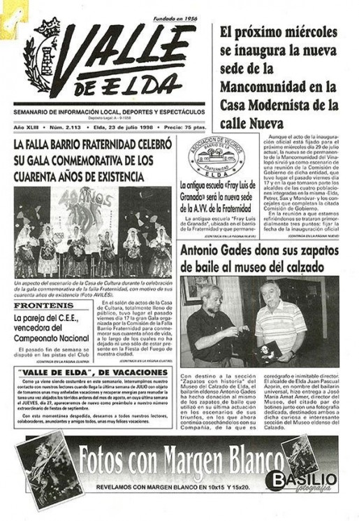 N&uacute;mero 2.113<span>23 de julio de 1998</span>
