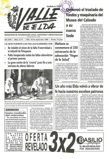 N&uacute;mero 2.117 - 18 de septiembre de 1998