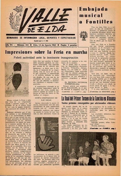 N&uacute;mero 0313<span>25 de agosto de 1962</span>