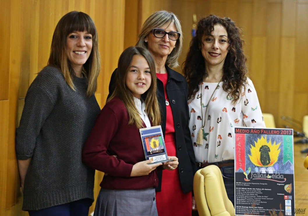 El cartel del Medio Año Fallero es obra de Gabriela Navarro de las Carmelitas El cartel del Medio Año Fallero es obra de Gabriela Navarro de las Carmelitas