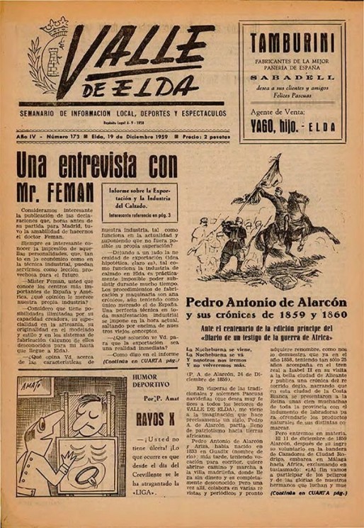 N&uacute;mero 0173<span>19 de diciembre de 1959</span>