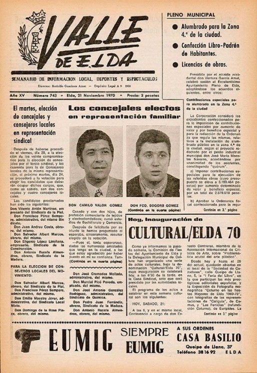 N&uacute;mero 0743<span>21 de noviembre de 1970</span>