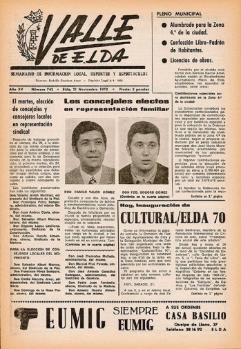 N&uacute;mero 0743 - 21 de noviembre de 1970