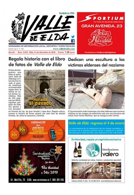 N&uacute;mero 3.012<span>21 de diciembre de 2018</span>