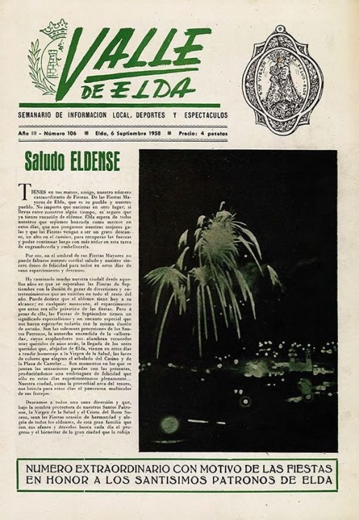 N&uacute;mero 0106<span>6 de septiembre de 1958</span>