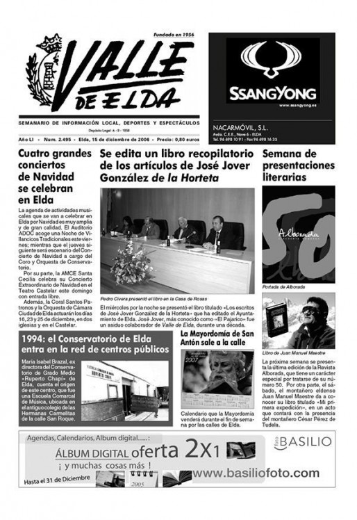 N&uacute;mero 2.495<span>15 de diciembre de 2006</span>