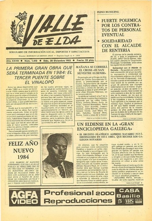 N&uacute;mero 1.410<span>30 de diciembre de 1983</span>