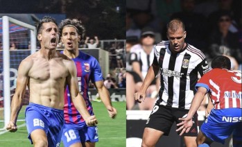 Los hermanos Ortu&ntilde;o, Juanto y Alfredo, se enfrentar&aacute;n este domingo en el partido entre el Cartagena y el Eldense