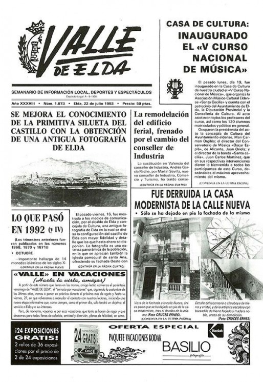 N&uacute;mero 1.873<span>22 de julio de 1993</span>