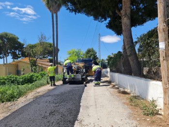 Mejoran el camino que une el Pol&iacute;gono Campo Alto con la Estaci&oacute;n de Mon&oacute;var