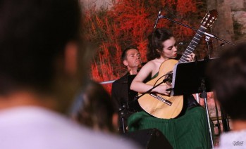 Concierto de guitarra espa&ntilde;ola y arpa doppia el viernes en la Plaza Castelar