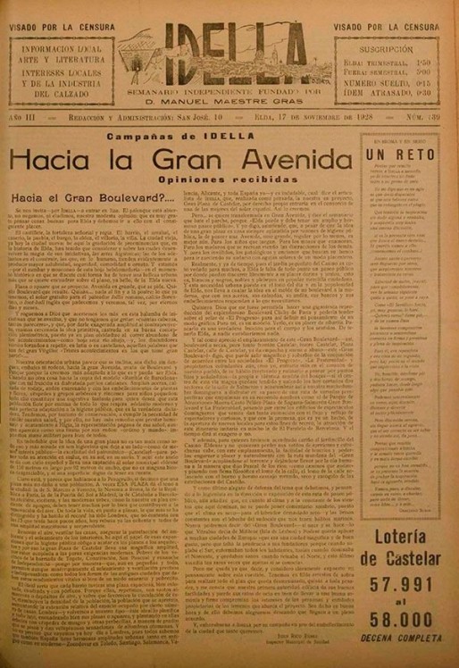 Idella n&ordm; 139<span>A&ntilde;o 1928</span>