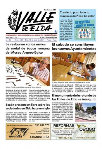 N&uacute;mero 2.865 - 12 de junio de 2015