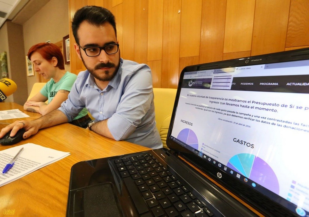 Sí se Puede rendirá cuentas a la ciudadanía a través de su página web Sí se Puede rendirá cuentas a la ciudadanía a través de su página web