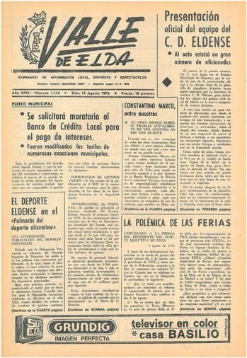 N&uacute;mero 1.143 - 12 de agosto de 1978