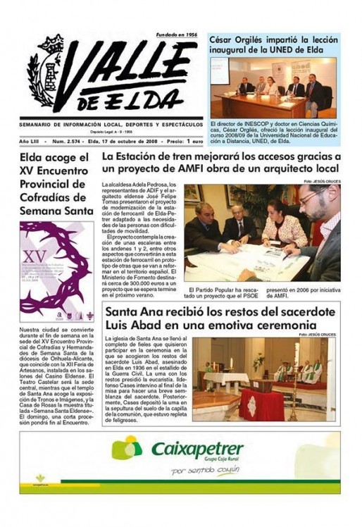 N&uacute;mero 2.574<span>17 de octubre de 2008</span>