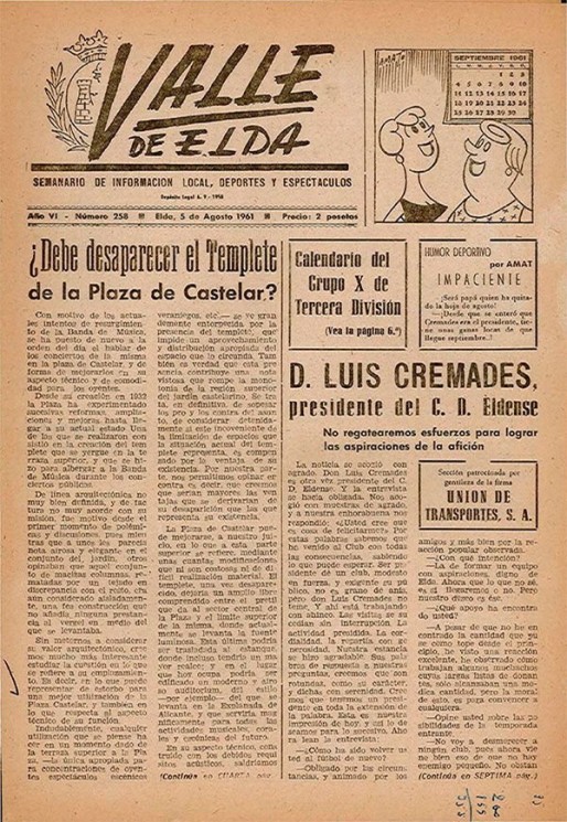 N&uacute;mero 0258<span>5 de agosto de 1961</span>