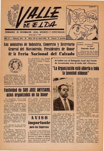 N&uacute;mero 0244 - 29 de abril de 1961