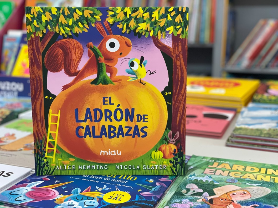 "El ladr&oacute;n de calabazas" de Alice Hemming con ilustraciones de Nicola Slater