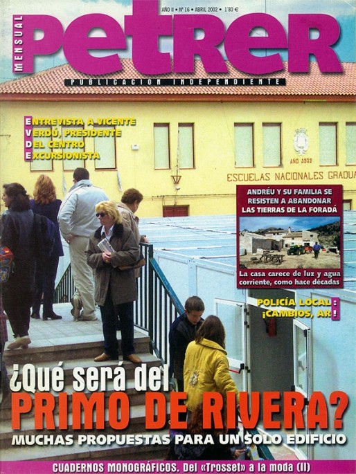 Petrer Mensual N&ordm; 16<span>Abril de 2002</span>