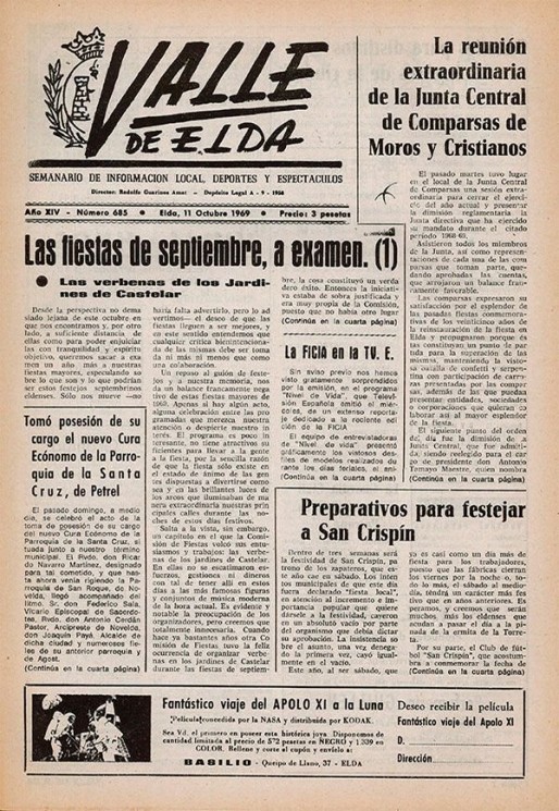 N&uacute;mero 0685<span>11 de octubre de 1969</span>