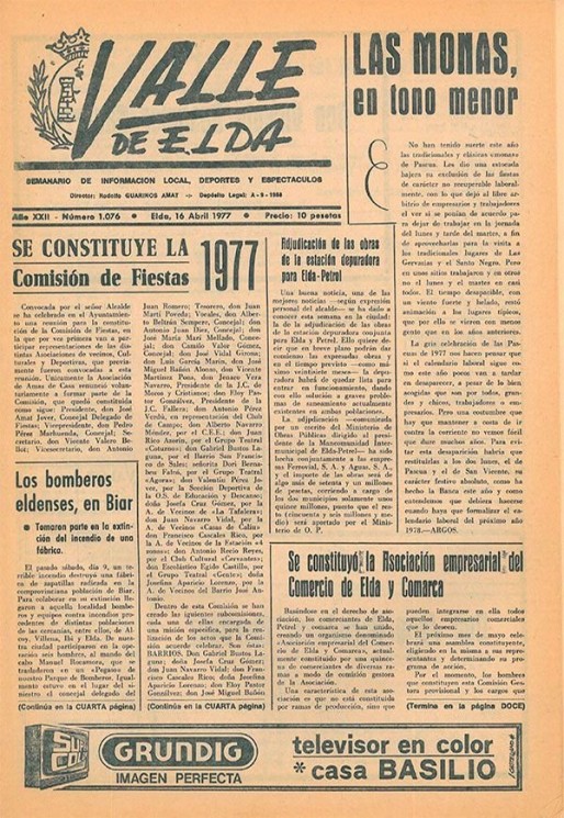 N&uacute;mero 1.076<span>16 de abril de 1977</span>