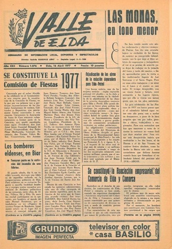 N&uacute;mero 1.076 - 16 de abril de 1977