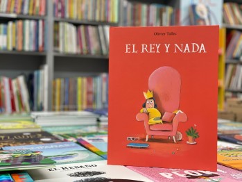 "El rey y nada" de Olivier Tallec