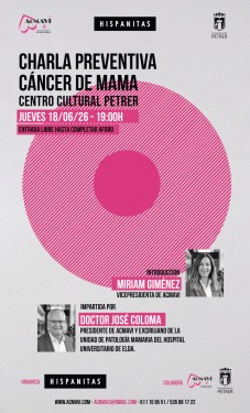 Charla preventiva c&aacute;ncer de mama con el Dr. Jos&eacute; Coloma