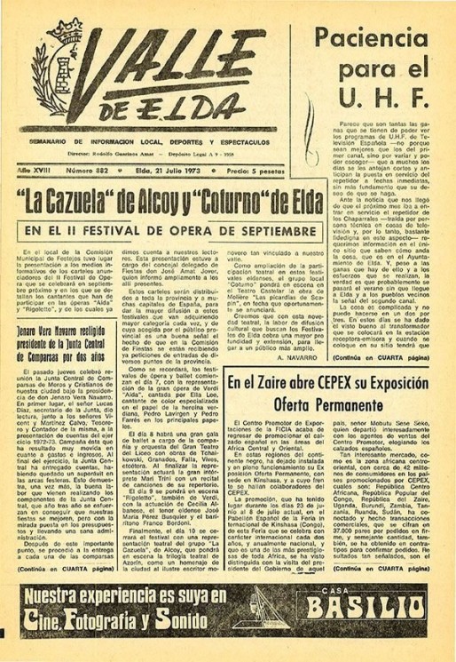 N&uacute;mero 0882<span>21 de julio de 1973</span>
