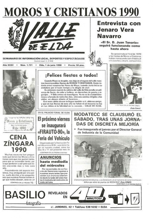 N&uacute;mero 1.721<span>1 de junio de 1990</span>