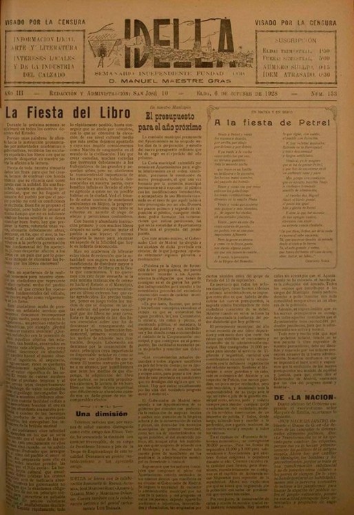Idella n&ordm; 133<span>A&ntilde;o 1928</span>