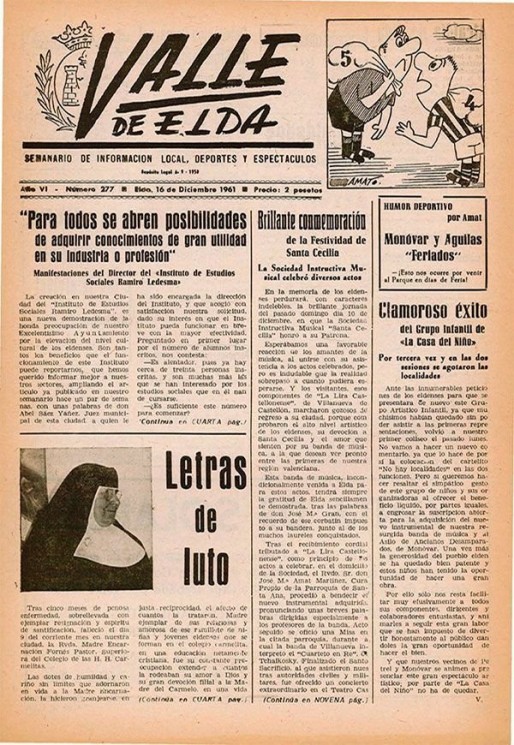 N&uacute;mero 0277<span>16 de diciembre de 1961</span>