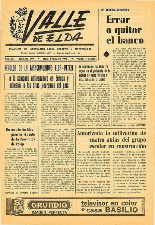 N&uacute;mero 0997<span>4 de octubre de 1975</span>
