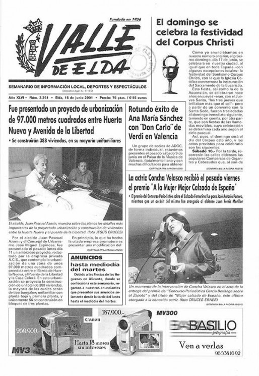 N&uacute;mero 2.251<span>15 de junio de 2001</span>