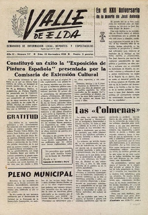 N&uacute;mero 0117<span>22 de noviembre de 1958</span>