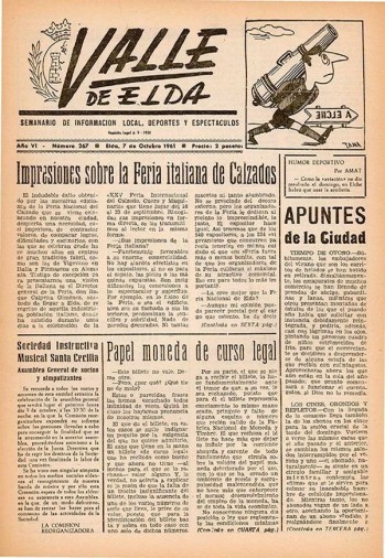 N&uacute;mero 0267 - 7 de octubre de 1961