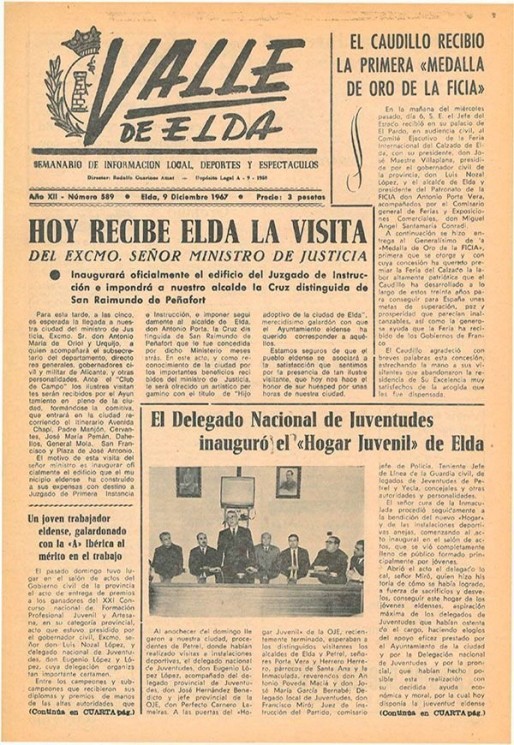 N&uacute;mero 0589<span>9 de diciembre de 1967</span>