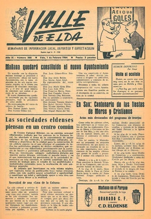 N&uacute;mero 0388<span>1 de febrero de 1964</span>