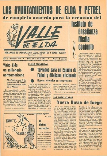 N&uacute;mero 0450 - 10 de abril de 1965