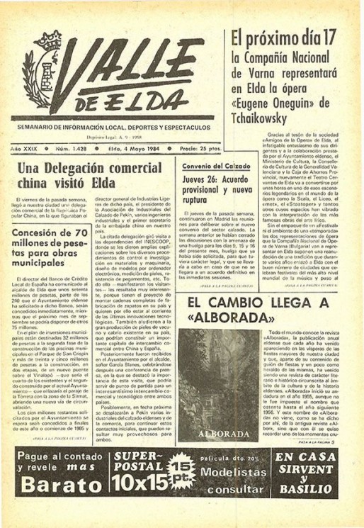 N&uacute;mero 1.428<span>4 de mayo de 1984</span>