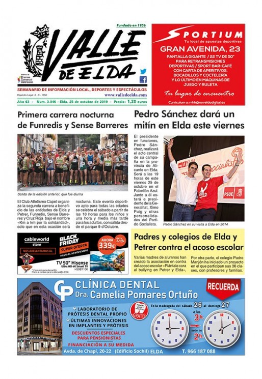 N&uacute;mero 3.046<span>25 de octubre de 2019</span>