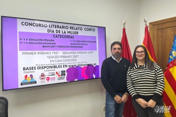El alumnado de Elda ya puede participar en el concurso literario del D&iacute;a de la Mujer