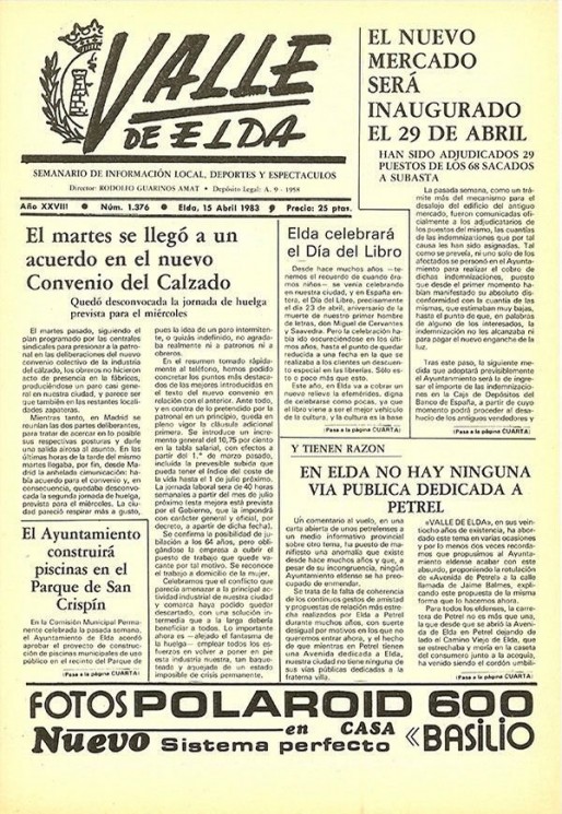 N&uacute;mero 1.376<span>15 de abril de 1983</span>
